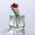 Jarrón de vidrio hidropónico florero de flores